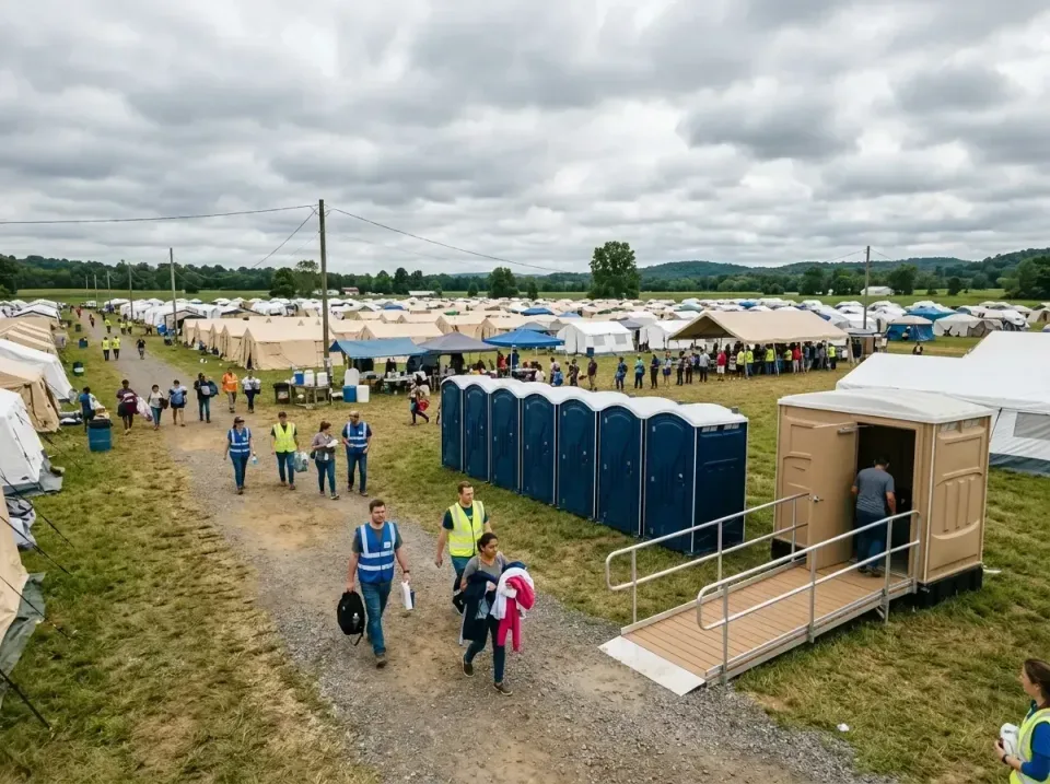 disaster-relief-camp-restrooms-010 — frequently asked questions, Dumpster & Portable Bathrooms Rental in New Concord, OH